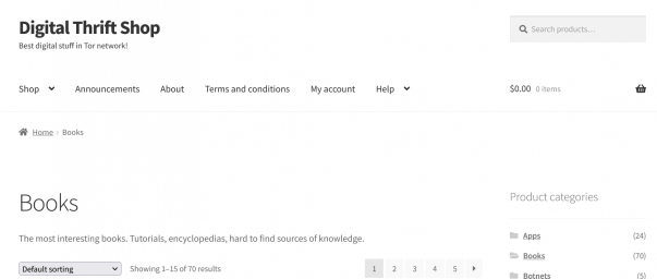 Books &ndash; Digital Thrift Shop